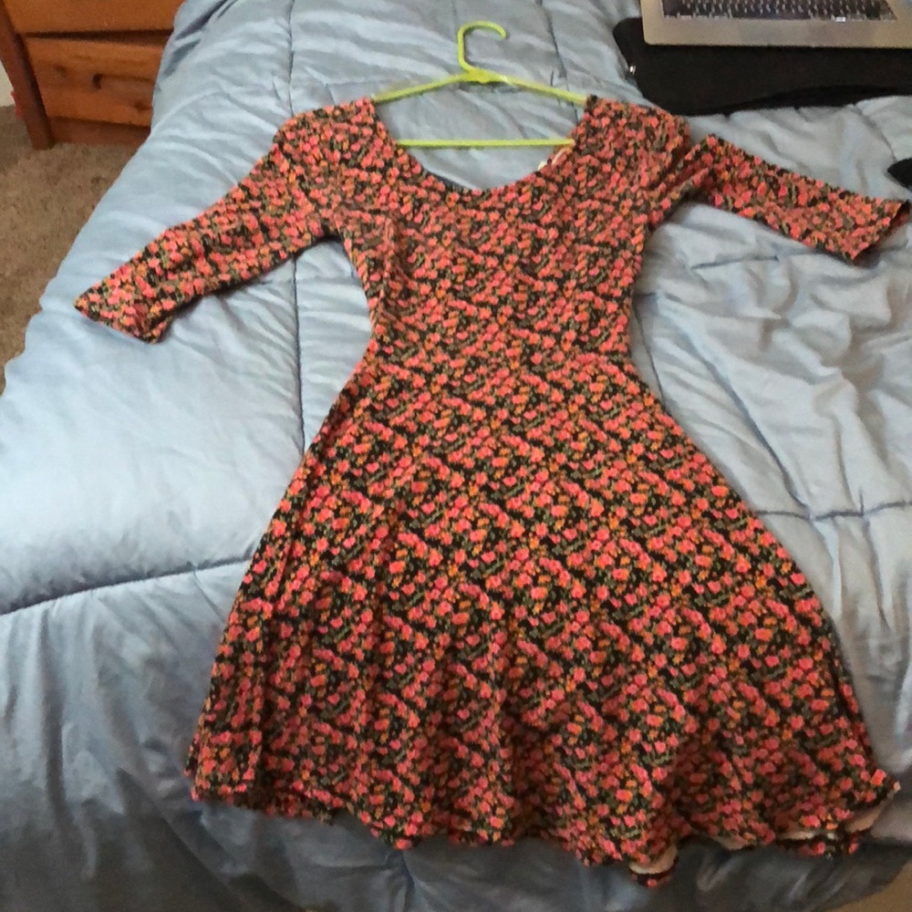 Floral cotton sun dress